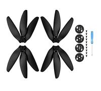 Yurefax Elica a sgancio rapido Pieghevole a 3 Pale Eliche Paddle Sostituzione ventole alari Accessori for droni di Ricambio, for DJI, for Mini, 2, for Mavic, for Mini, Elica per droni(Schwarz)