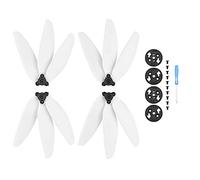 Yurefax Elica a sgancio rapido Pieghevole a 3 Pale Eliche Paddle Sostituzione ventole alari Accessori for droni di Ricambio, for DJI, for Mini, 2, for Mavic, for Mini, Elica per droni(White)