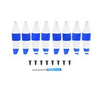 Yurefax Eliche CW CCW 4726F Eliche di Ricambio Leggere a Basso Rumore Pieghevoli, for DJI, for Mavic, for Mini, Accessori for droni RC Elica per droni(2 Pair Blue)
