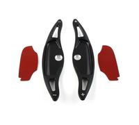 Yurefax Estensione del cambio al volante in alluminio for accessori auto, for Kia, for Stinger CK K8 2018 2019 2020-up 1 paio Leva del cambio per auto(Schwarz)