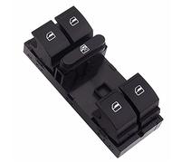 Yurefax Fendinebbia con interruttore alzacristallo elettrico, for Volkswagen, for Jetta Mk5, for Golf, 5 6, for, for Passat, B6 CC, for Caddy, for Touran, Interruttore alzacristalli auto(Rot)