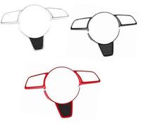 Yurefax, for, A3 8V A4 B9 A5 2017-2019, pulsanti sul volante in ABS Decorazione cornice Copertura Trim Car Styling Interni Adesivo per volante