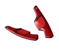 Yurefax For Ford, Taurus, Mondeo, Lincoln, Estensione del cambio al volante dell'auto in fibra di carbonio, sinistra e destra, 2 pezzi Leva del cambio per auto
