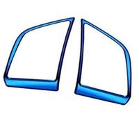 Yurefax, for Hyundai, Tucson 2015-2018, volante Decorazione con paillettes Patch Striscia luminosa Modifica interna Accessori auto Adesivo per volante(Blue 2pcs)