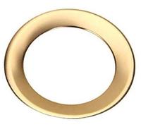 Yurefax, for Jeep, Cherokee dal 2014 in poi, decorazione del volante dell'auto Cerchio di rivestimento della copertura adesivi Accessori interni Car Styling Adesivo per volante(Gold)