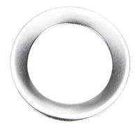 Yurefax, for Jeep, Cherokee dal 2014 in poi, decorazione del volante dell'auto Cerchio di rivestimento della copertura adesivi Accessori interni Car Styling Adesivo per volante(BLACK matt)