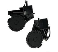 Yurefax For Lydsto W2 Robot Aspirapolvere Ruote Accessorie Navigazione Senza Sforzo con Scelte Sinistra/Destra (Destra) Ruota per vuoto