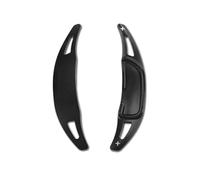 Yurefax For Mercedes-Benz, 2015+ A35 A45 A45S CLA45 S CLA35 Shooting Brake Paddle Shifter Estendi Adesivi for Volante Auto Leva del cambio per auto(Schwarz)