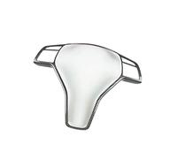 Yurefax, for Mercedes-Benz, Classe E W212 2008-2015, pulsante sul volante in ABS cornice decorazione copertura rivestimento car styling Adesivo per volante(Schwarz)