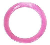 Yurefax, for Mercedes-Benz, nuovo, for Smart, 453 fortwo forfour 2015-2020, Interni auto ABS ABS Copertura decorativa rosa rossa Accessori Adesivo per volante(BLACK Steering wheel ring)