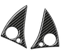 Yurefax, for Mercedes-Benz, W204 2007-10 Classe C, modifica auto in fibra di carbonio adesivi pulsanti interni copertura pulsanti auto volante Adesivo per volante