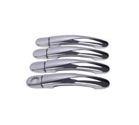 Yurefax For VW, Golf, 5 MK5, V Rabbit 1K 2004-2009 Gloss Black Chrome Car Door Handle Covers Accessori Styling Adesivi Maniglia per porta(Model 3)