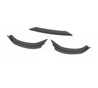 Yurefax For VW, POLO, 2011-2013 Auto Paraurti Anteriore Labbro 3 pezzi Splitter Diffusore Body Kit Spoiler Protezione Accessori Labbro dello spoiler del paraurti anteriore dell'a(BLACK Matte Black)