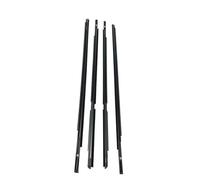 Yurefax Guarnizioni for porte e finestre 4 pezzi/set Guarnizioni for modanature in vetro for finestrini neri for auto, for Toyota, Yaris for Hatchback 2006 2007 2008 2009 2010 2011 2012 2013 Striscia
