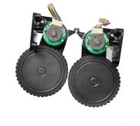 Yurefax Incredibili capacità di navigazione con le nostre ruote sostitutive, for il tuo robot (SINISTRA) Ruota per vuoto(BLACK LEFT+RIGHT)