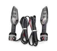 Yurefax Indicatore di direzione a LED, for, for MT-01 MT03 MT07 MT09, for Tracer 9 900/GT, for Tenere 700 XSR 155 FZ6, lampeggiante for moto Indicatore di direzione per motocicletta(2pcs Smoke)