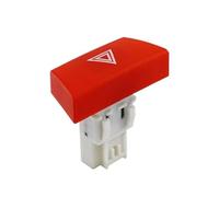 Yurefax Indicatore di pericolo Interruttore luce Pulsante di controllo di emergenza, for Toyota, Aygo Mk1, for Peugeot, 107, for Citroen, C1 6490.NG 6490NG Pulsante interruttore di emergenza