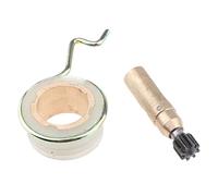 Yurefax Ingranaggio a vite senza fine della pompa dell'olio, for STIHL, 0017 018 MS170 MS180 Kit motosega Pompa dell'olio per motosega
