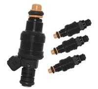 Yurefax Iniettori di carburante, for Peugeot, 405 505 2.2L 2.3L 2.8L Accessori for auto Ricambi auto 1/4X Iniettore di carburante 0280150734 Iniettore di carburante(BLACK 4pcs)