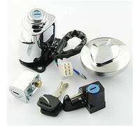 Yurefax Interruttore a chiave di accensione moto Kit blocco sedile carburante for VT600 VT250 Magna250 Steed400 Shadow400 Accessori moto Interruttore di accensione per motocicletta