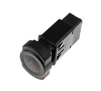 Yurefax Interruttore a pulsante di segnalazione pericolo, for Renault, accessori for auto 25910-00QOC Controllo luci di emergenza for auto Pulsante interruttore di emergenza