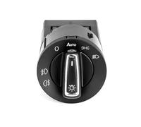 Yurefax Interruttore fari AUTO, for VW, Passat, for B5 B7 Transporter T5, for, for Jetta, Mk6, for Golf, 4 6 Sensore interruttore automatico anteriori Fendinebbia(BLACK 14 pin)