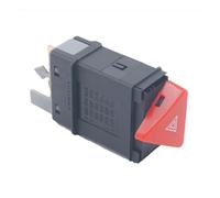 Yurefax Interruttore luce di emergenza flash di emergenza, for VW, 6N0953235 Pulsante interruttore di emergenza