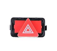 Yurefax Interruttore luci di emergenza Lampeggiatore Relè indicatori di direzione Dash Pulsante rosso, for A6 S6 RS6 C5 1999-2005 4B0941509D Pulsante interruttore di emergenza