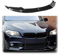 Yurefax Kit di carrozzeria for labbro paraurti anteriore splitter, for BMW, Serie 5 F10 535i 528i Sport 2011 2012 2013 2014 2015 2016 ABS Splitter labbro nero lucido splitter per labbro anteriore del
