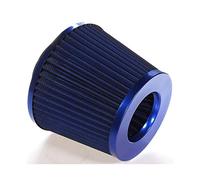 Yurefax Kit di induzione filtro di aspirazione aria auto universale ad alta potenza cono in rete sportiva blu Filtro aria per auto