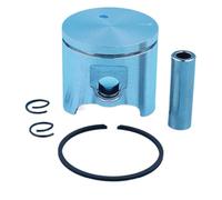 Yurefax Kit fasce elastiche da 40 mm, for Husqvarna, 340E 345 345E 350 EPA, for Jonsered, 2141 2145 2150, for EPA, pezzi di ricambio di ricambio con clip a E perno motosega Kit pistone per motosega