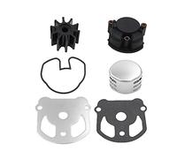 Yurefax Kit girante pompa acqua con alloggiamento sostituisce, for OMC, for Cobra, 2,3-7,5 L 984461 983895 984744 18-3348 Girante per pompa acqua marina