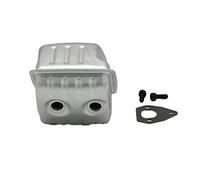 Yurefax Kit guarnizione vite marmitta di scarico, for Husqvarna, 435 440 440E 445 445E 450 Parti di ricambio for motosega 544147702 Kit silenziatore per motosega