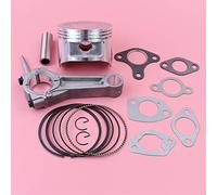 Yurefax Kit guarnizioni carburatore aspirazione pistone biella 88mm GX390 13HP GX 390 Parte motore 13101ZF6W00 Kit silenziatore per motosega