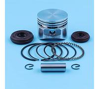 Yurefax Kit paraolio for fasce elastiche da 35 mm, for tosaerba decespugliatore GX25 GX25N GX25NT FG110 HHT25S Kit pistone per motosega