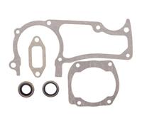 Yurefax Kit paraolio Guarnizione marmitta Cilindro Carter, for Husqvarna, Parti di Ricambio for Motosega 362 365 371 372 Kit pistone Cilindro