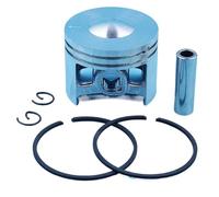 Yurefax Kit perno anello pistone da 46 mm, for, 028 SUPER 028AV 028WB motosega 1118 030 2003 Pezzo di ricambio di ricambio Kit pistone per motosega