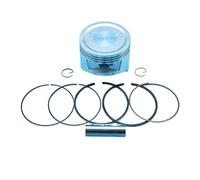 Yurefax KIT PIN CLIP for FASCE ELASTICHE PISTONE DA 88 MM, for parti di ricambio MOTORE GX390 GX 390 13HP 13101-ZF6-W00 Kit pistone per motosega