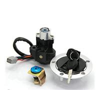 Yurefax Kit serratura sedile carburante interruttore a chiave di accensione for GSF650 650 GSF650S GSF1200S S 37000-38890 37000-07810 37000-49820 Moto Interruttore di accensione per motocicletta