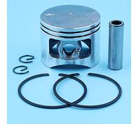 Yurefax Kit set di anelli elastici for dito con anello pistone da 45 mm adatto for motosega cinese Tarus Sanli 5200 52cc Kit pistone per motosega