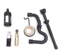 Yurefax Kit tubo flessibile filtro olio carburante pompa a vite senza fine, for STIHL, MS 180 170 MS180 MS170 018 017 Parti motosega 11236407102 Pompa dell'olio per motosega