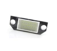 Yurefax Lampada luce targa auto DC12V 6W 24 bianca per, for Focus, 2 luci C-Max Luce targa(BLACK 1pc)