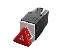 Yurefax Luce di emergenza di emergenza, for VW, Passat, B6 3C 2005-2011 3C0953509A Pulsante interruttore lampeggiatore caldo controllo luci di emergenza for auto Pulsante interruttore di emergenza