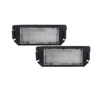 Yurefax Luce targa 2 pezzi, for Kia, for Picanto for Rio for Soul 12V bianco Nessun errore Luce targa