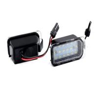 Yurefax Luce targa 2 pezzi Lampade for luce, for Jaguar, for XF X250 2007-2010 2011 2012 2013 2014 2015 for luci auto Canbus Luce targa