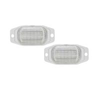 Yurefax Luci targa, for Lexus, for LX450 1996 1997 1998 Lampade 2 pezzi Luce targa