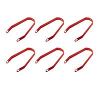 Yurefax Modifica Staffa di Supporto parafango Posteriore, for Ninebot, Max G30 G30D Scooter Elettrico Accessorio Staffa parafango in Lega di Alluminio Parafango per Skateboard(G30 Red 6pc)