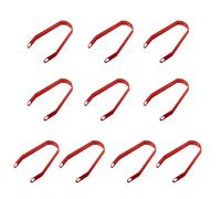 Yurefax Modifica Staffa di Supporto parafango Posteriore, for Ninebot, Max G30 G30D Scooter Elettrico Accessorio Staffa parafango in Lega di Alluminio Parafango per Skateboard(G30 Red 10pc)