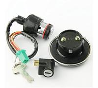 Yurefax Moto Interruttore di Accensione Kit di Montaggio Tappo Del Carburante Coperchio del Serbatoio 2 Chiavi for GN125 1982 1983 1984 1985 1986 1987 1988-2001 Interruttore di accensione per motocicl