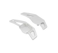 Yurefax Paddle cambio, for Kia, forte, for Cadenza Ceed JD Pro GT SW K3 Cerato YD Hatchback Koup 1.6 Turbo Brenthon Adesivo volante auto Leva del cambio per auto(Silver)